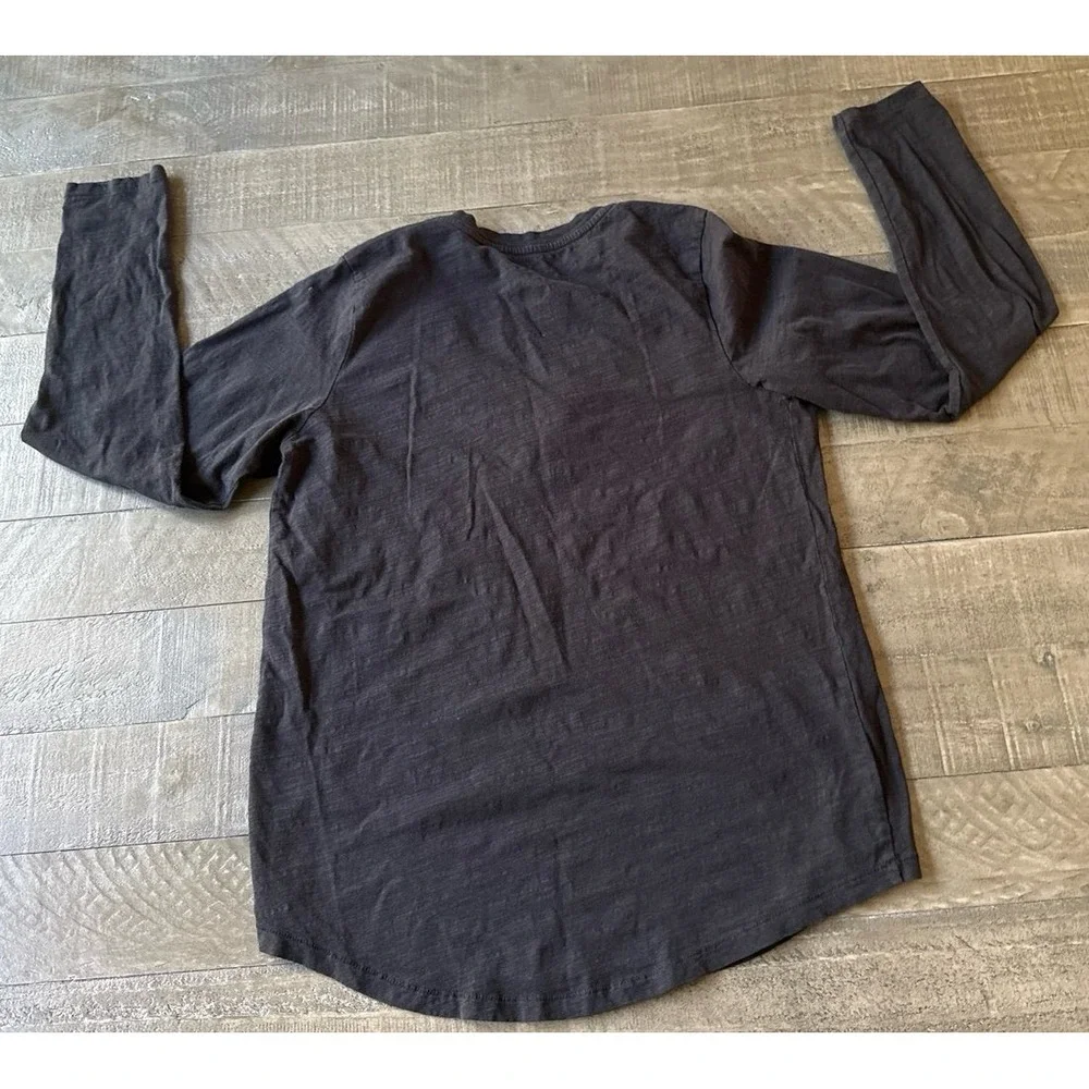 Sonoma Women's Black Everyday Tee V Neck Long Sleeve Tee Size Small - Picture 6 of 9